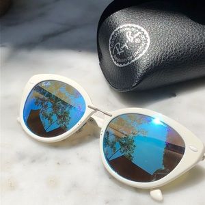 WHITE RAY BANS rb4250